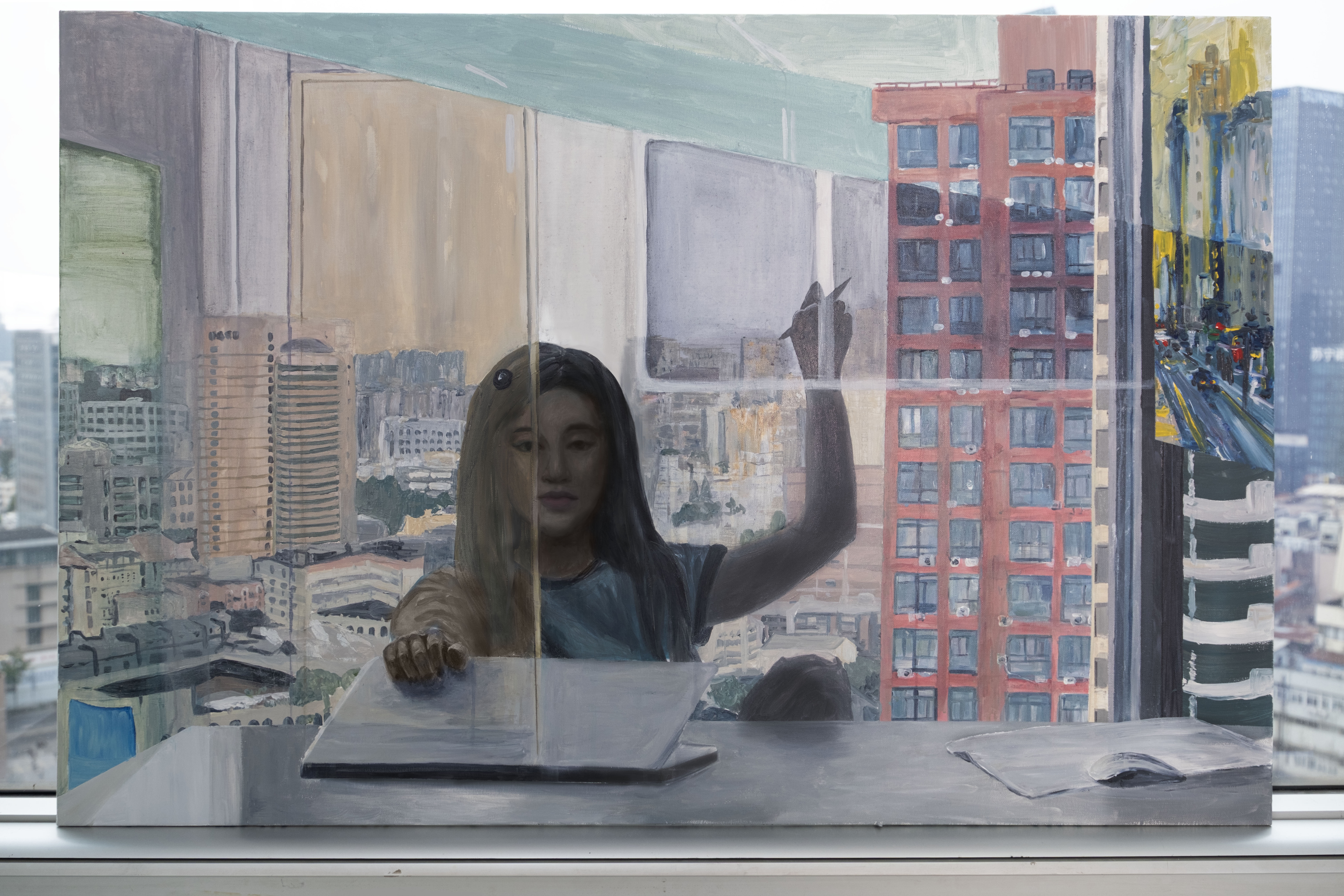 Self-portrait — Zhang Yichi